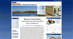 Desktop Screenshot of mansoniowarealty.com
