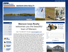 Tablet Screenshot of mansoniowarealty.com